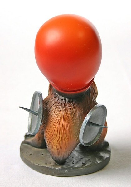 Freak With Beard By Hieronymus Bosch Statue Adaptations Back View